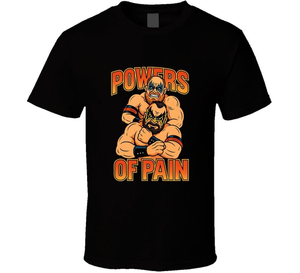 

Футболка с ретро-карикатурой на легенду рестлинга Powers Of Pain, унисекс XXXL