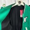 KAPPA Men's and Women's Sports and Leisure Jacket, Baseball Shirt