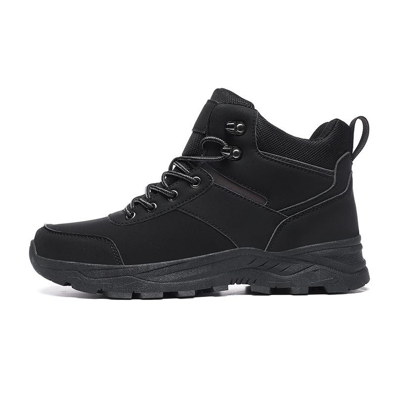 Men's Snow Boots Super Plush Warm Cotton Shoes Fashion Casual High Top Boots for Men Outdoor Non-slip Hiking Boots Large Size48