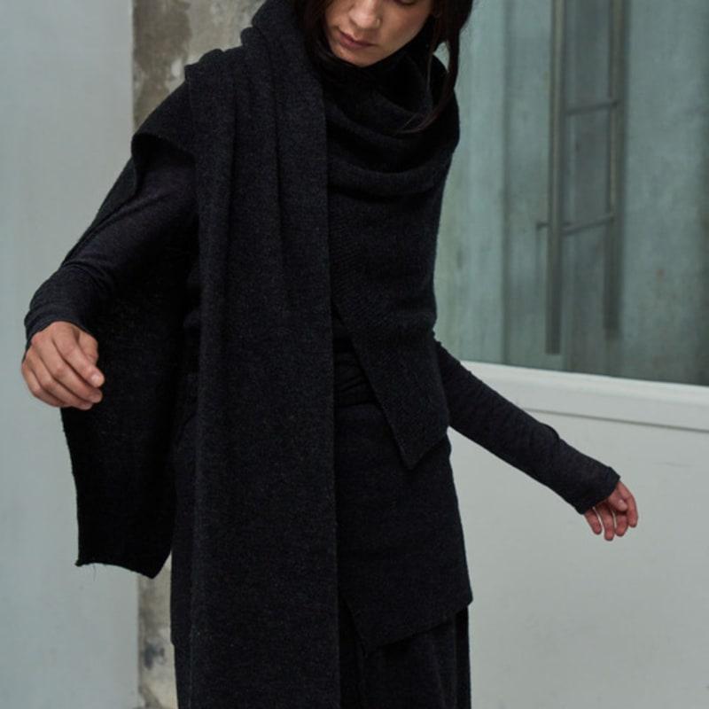 GRIDA-J Wool Blend Best Type muffler