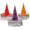 5pcs Halloween Witch Hat Magical Masquerade Carnival Costume School Performance Halloween Decoration Party Hat Wizard Men Women 