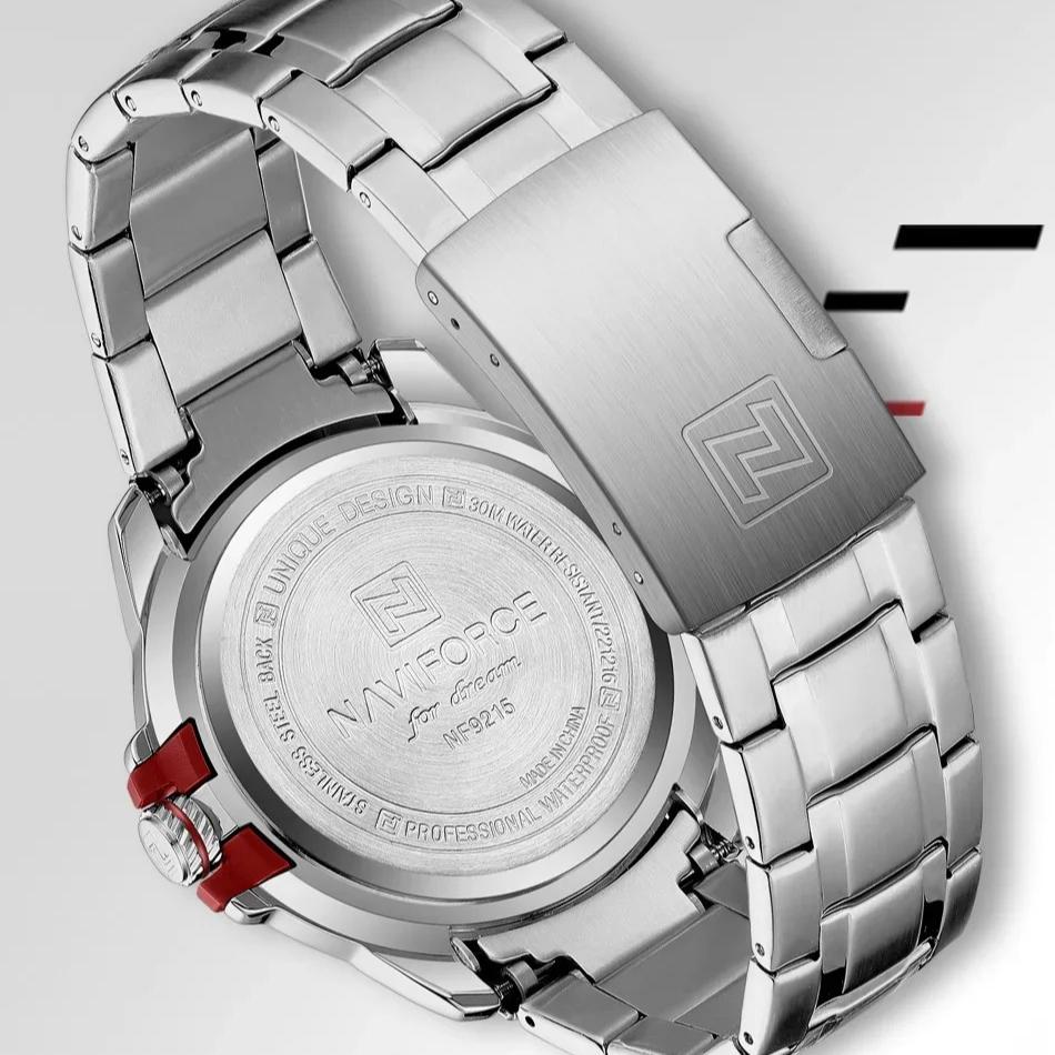 Men Wristwatch Top Brand Luxury Waterproof Watch Original Stainless Steel Sport Military Quartz Male Clock Gift