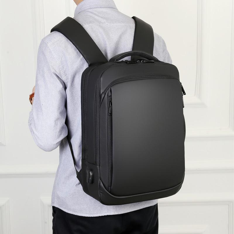 Multi-functional Men's Backpack, Large-capacity Backpack, Multi-compartment Laptop Bag, Middle School Student Schoolbag
