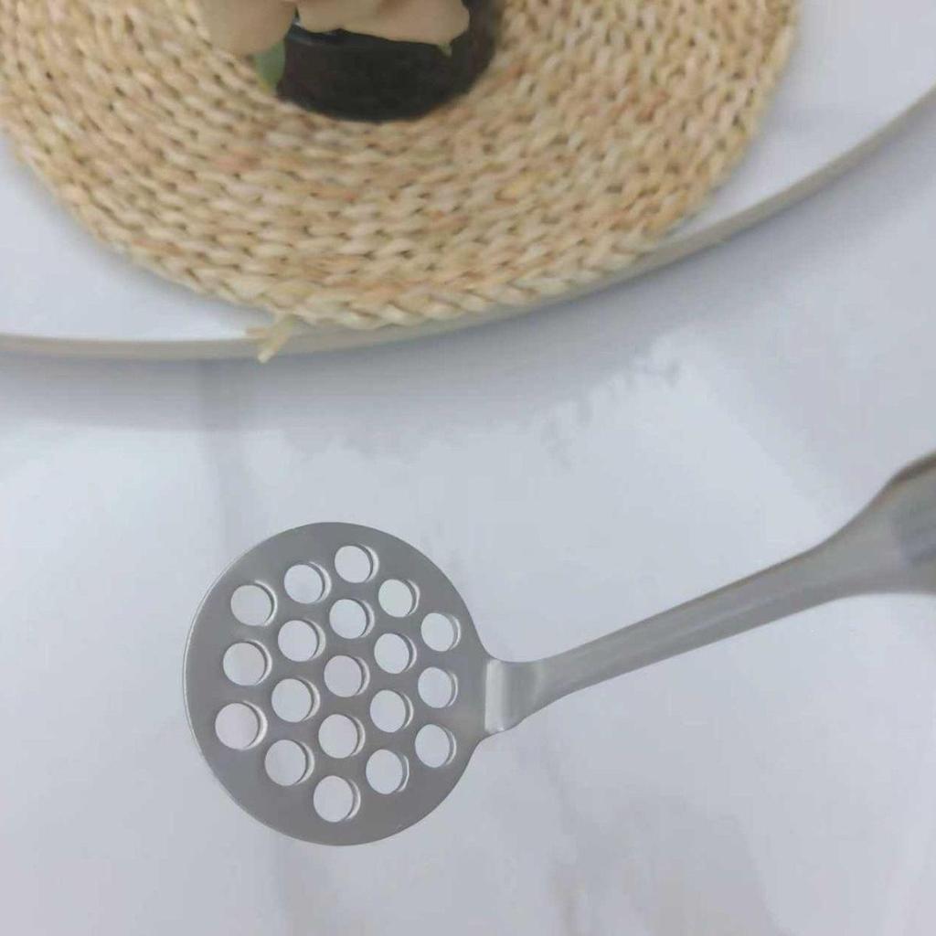 304 Stainless Steel Potato Masher & Garlic Press for Home Use