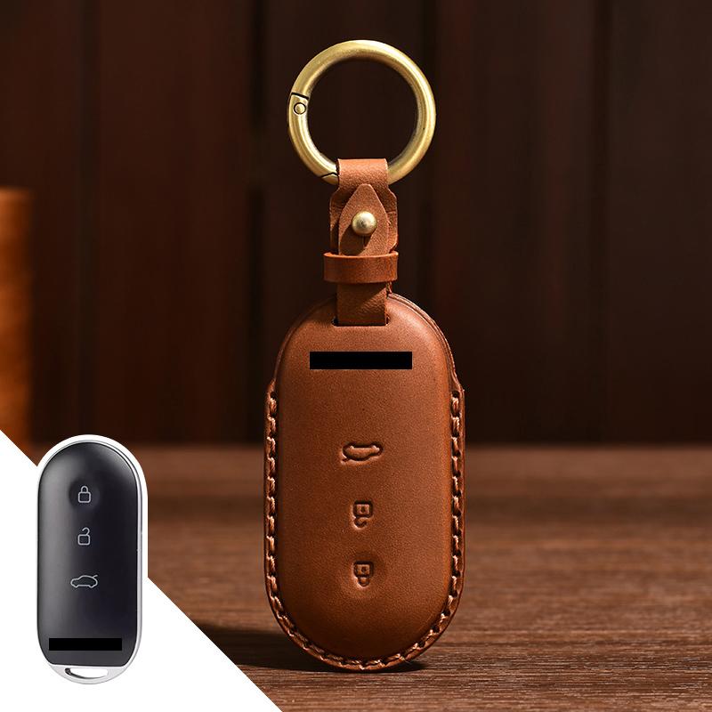 

Suitable for Aito 2022 M5 M7 Leather KeysCase Protector коричневый
