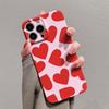 Luxury Clmj Swag Love Heart Glossy Film Hard PC Phone Case for Oppo A6 A5 A78 A3 A3X A60 A74 A38 A36 A17 A16e A55 Pro 4G 5G