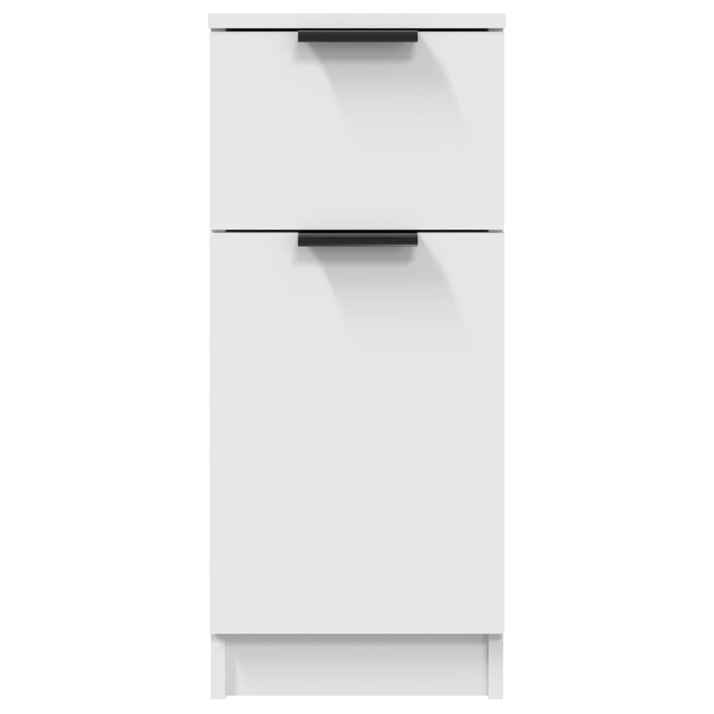 Credenza Bianca 30 x 30 x 70 cm Truciolato