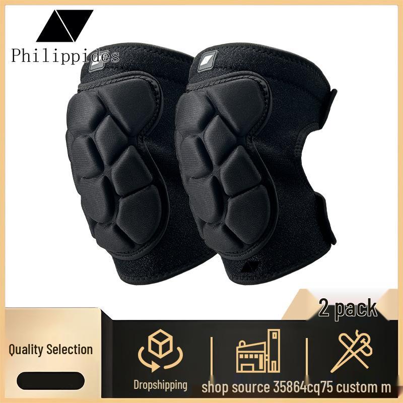 EVA Turtle Shell Knee & Elbow Pads: Anti-collision, Thickened Protection for Gardening, Work, Skating & Snowboarding.
