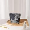 Embroidered Ramie Cotton & Linen Cosmetic Bag - Portable Canvas Storage for Lipstick and Skincare
