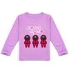 Squid Game 3D Printed Long Sleeved T-shirt  Game Picture Unisex Y449