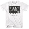 Kings Of Leon Sketchy Blurry Band Photo Men's T Shirt Alt Indie Rock Band