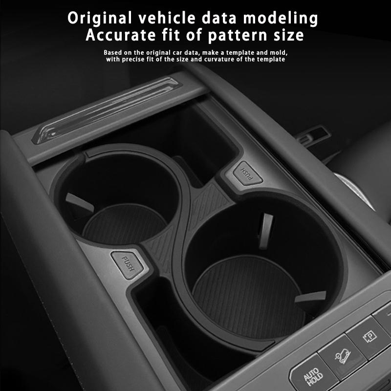 Pro Kia EV9 2025-2025 sada tlumičů nárazů držáku na vodu pro centrální ovládání limit nápoj sedadlo pro uložení sedadlo sada držáku na vodu příslušenství