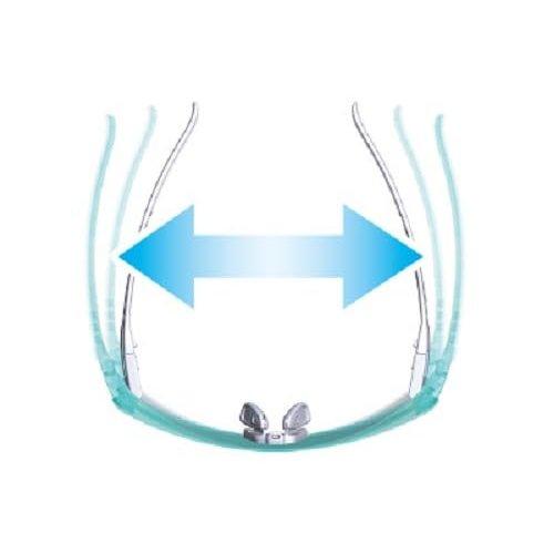Kabuto Sunglasses FA1 NARROW Matte Black Frame with NXT Clear Photochromic Lens UV Protection