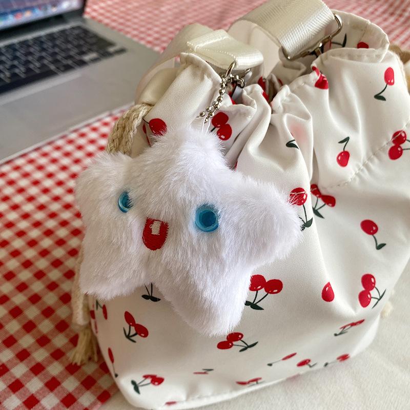 

Женская сумка, сумка-ведро, нейлоновая тканевая сумочка, новая маленькая сумка, модная и милая сумка-мессенджер, на шнурке.