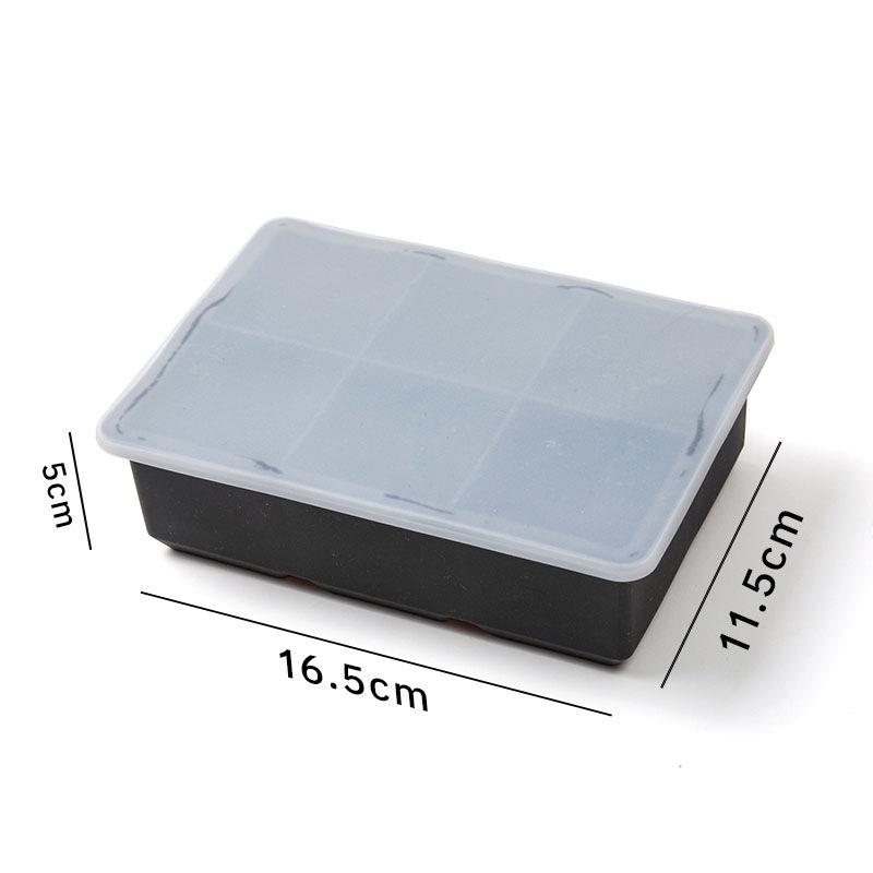 Silicone Ice Cube Tray & Mold: Food-Grade, Spherical & Square Decompression Design for Household Use