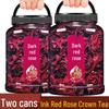 Buy 1 Get 2: Ink Red Rose Tea - 200g Dried Yunnan Roses for Brewing