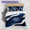Hamburger SV Football Printed 3 Pieces Bedding Set, Comfortable Skin Friendly Bedroom Duvet Cover Set