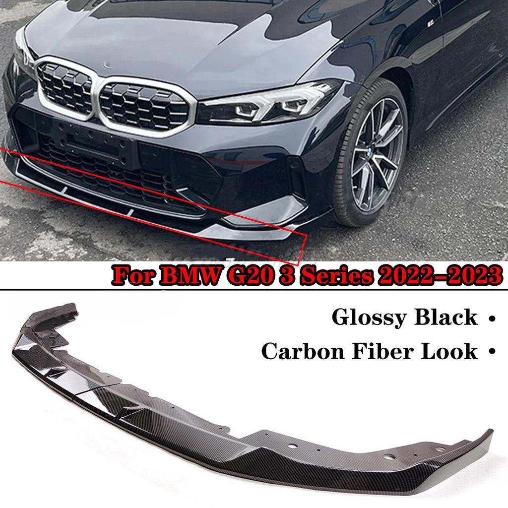 Racing Style Front Lip Splitter for 23-25 BMW 3 Series G20/G28