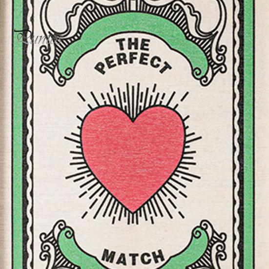 Personalized Monogrammed Matchbox Compact Design Portable Wooden Matchbox Anniversary Wedding Supplies