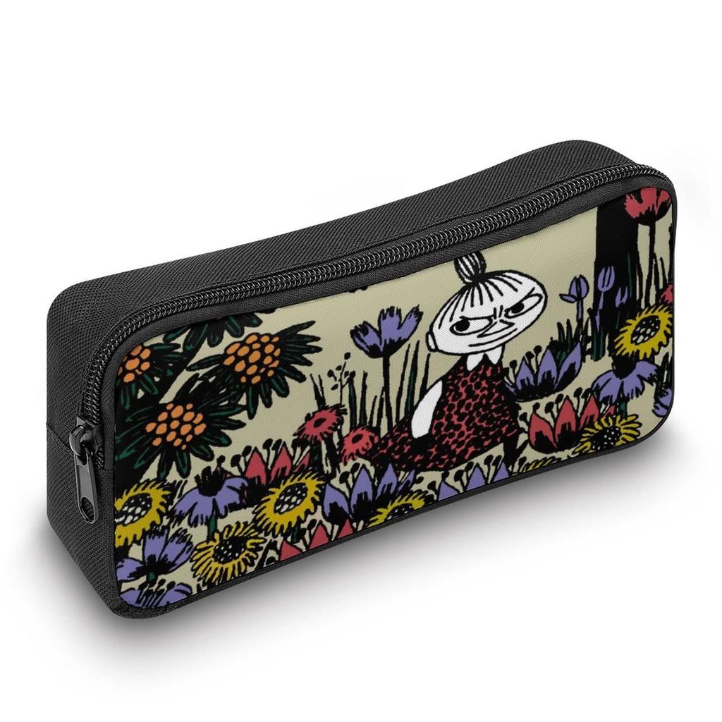 Moomin Tužka Velké Stylové Pero Jednoduchá Pomůcka Penál pro a Vhodné pro Vysokou a Pracovní Základní a Nižší Střední Školu Pouzdro, Kapacita,