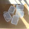 Transparent Storage Box Square Small Items Case Packing Boxes Jewelry Beads Container Sundries Organizer Fishing Tools