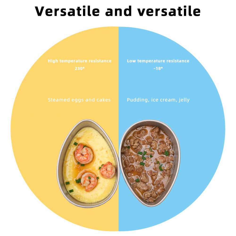 Transparent Steamed Egg Bowl Child Clear Egg Steaming Bowl Perfect Gift For Friend Family