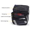 Bicycle Saddle Bag Large Capacity Waterproof Flip Opening Bicycle Oxford Cloth Front Beam
