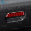 Echte Weiche Carbonfaser-Zieraufkleber für Mercedes Benz Slk R171 2004 2005 2006 2007 2008 2009 2010 Schalter der Beifahrer-Aufbewahrungsbox