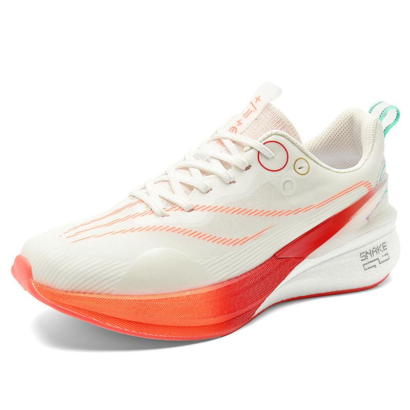 Chitu 8pro real explosive carbon plate breathable friction sound running shoes for men and women with the same lightweight cushioning rebound sports