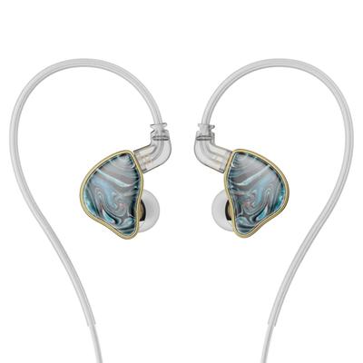 NICEHCK NX7 MK4 Canal Earphones Balanced Armature Type 7 Driver Units On One Side Hybrid Replaceable Filter 2pin Recable Mixed Cable of Silver Plated