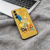 Simpsons-Funny Cartoon Phone Case For Samsung Galaxy A73,A71 A72,A70,A53,A52,A51,Soft Silicone Black Cover
