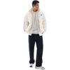 Anta Schnelle Warm-Down-Jacke Wasserabweisend Entendaunen Gepolstert Stehkragen Reißverschlussjacke Herrenjacke Elfenbeinweiß 952448901-4