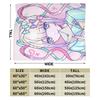 Needy Streamer Overload Kangel Flannel Blanket Winter  Soft Throw Blanket for Girls Boys Room Fashion Bedspread Sofa Bed Cover