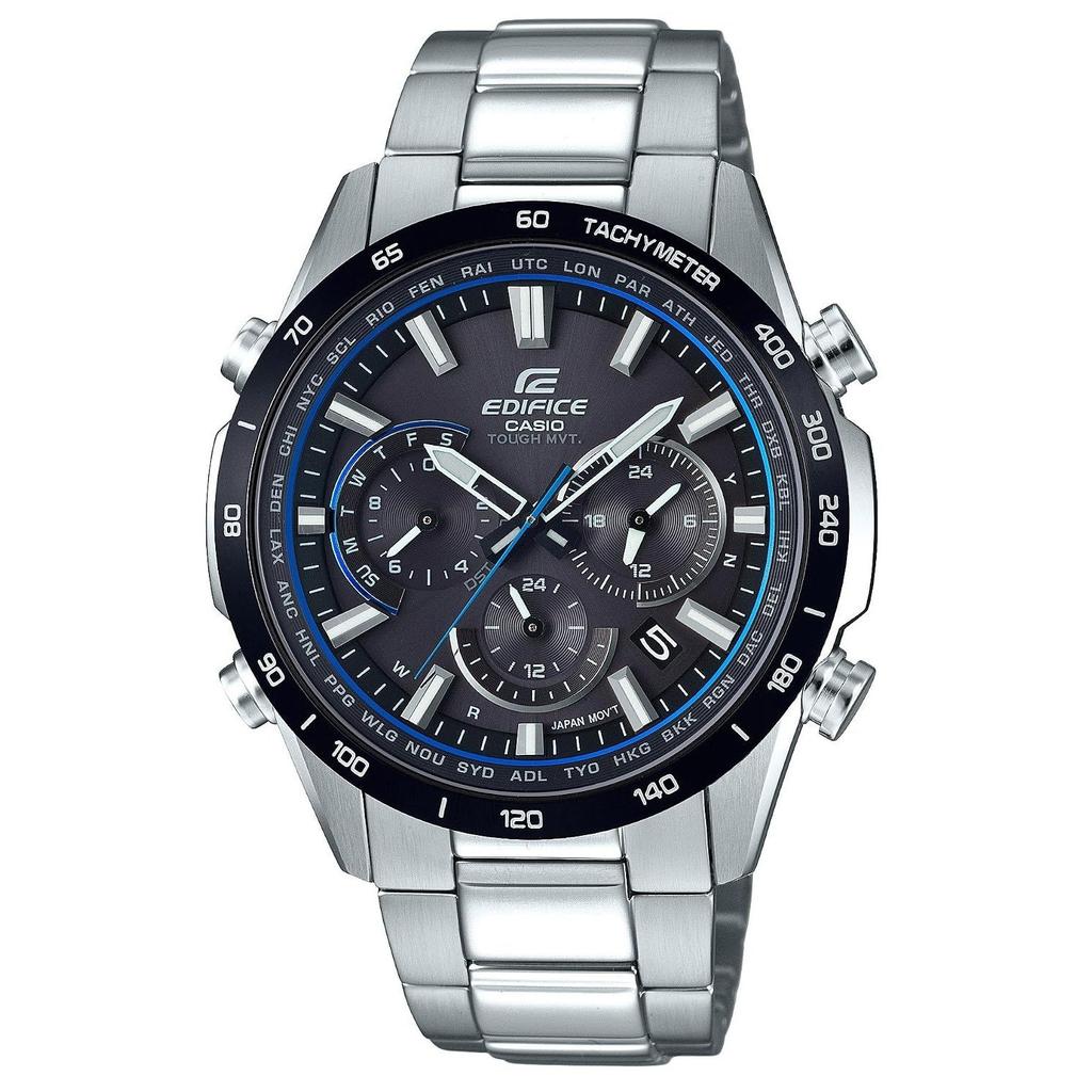 Casio Wristwatch Edifice Radio Solar EQW-T650DB-1AJF Mens Silver