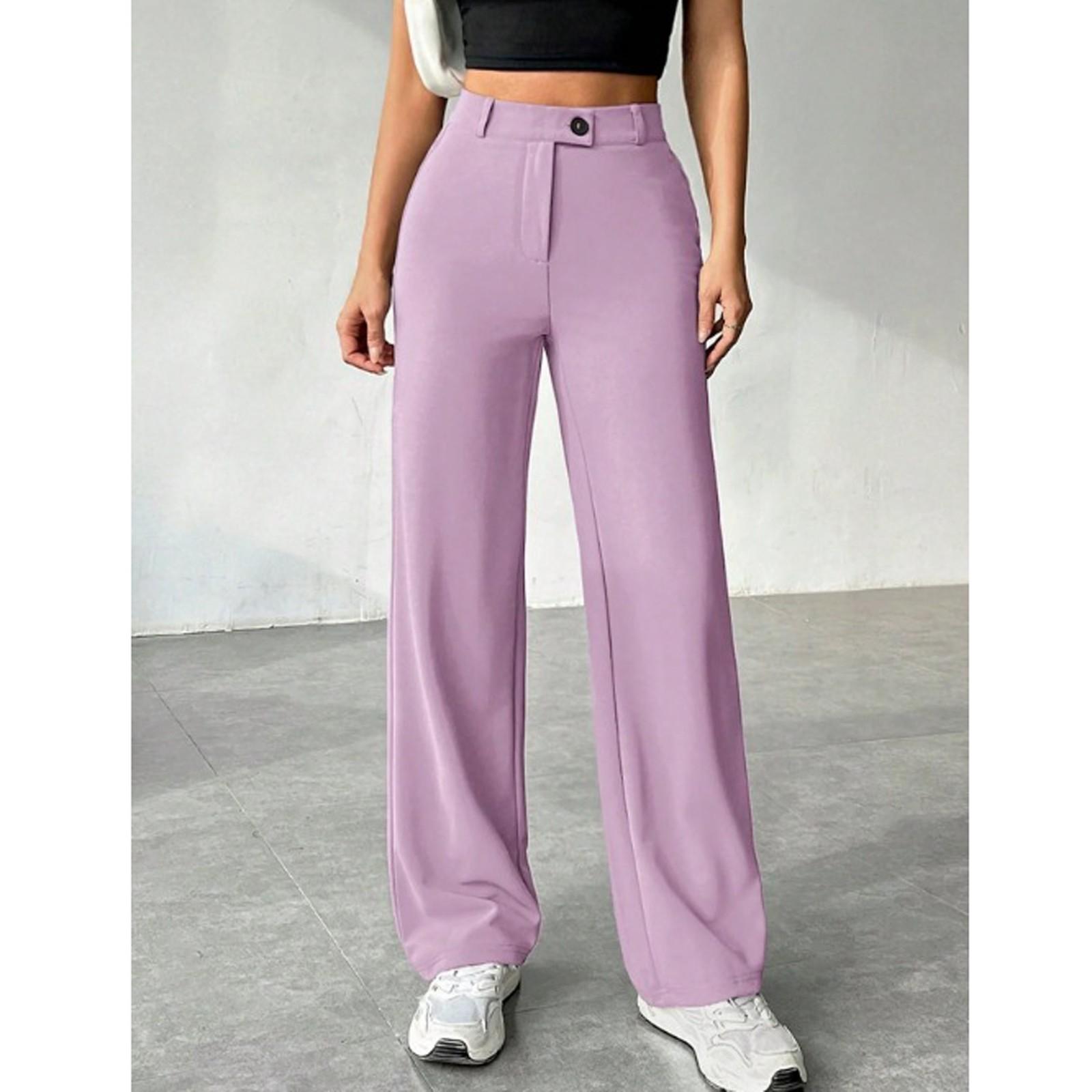 

Женские модные однотонные повседневные брюки XL винный