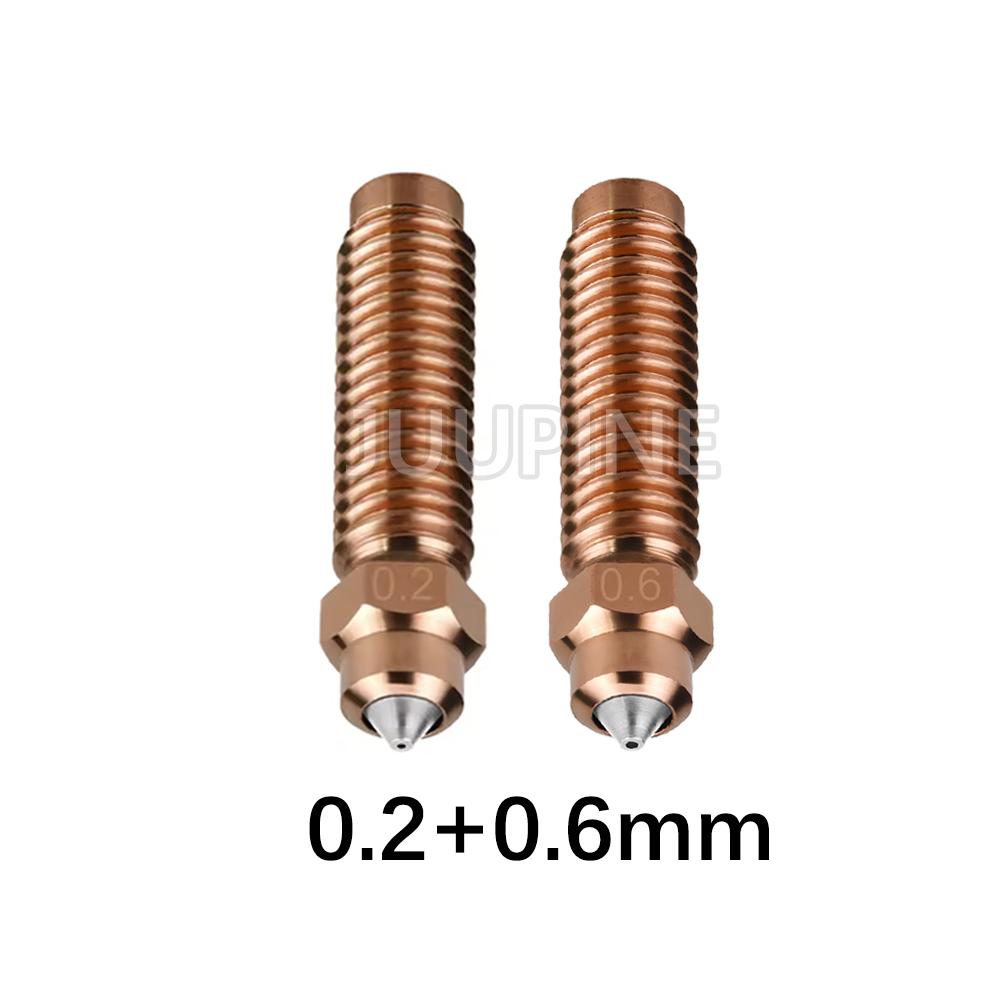 CC CC2 For Elegoo Centauri 0.2/0.4/0.6/0.8 Carbon Hotend Nozzle CC CC2 Chromium Zirconium Copper Bimetallic Nozzle3D Printer