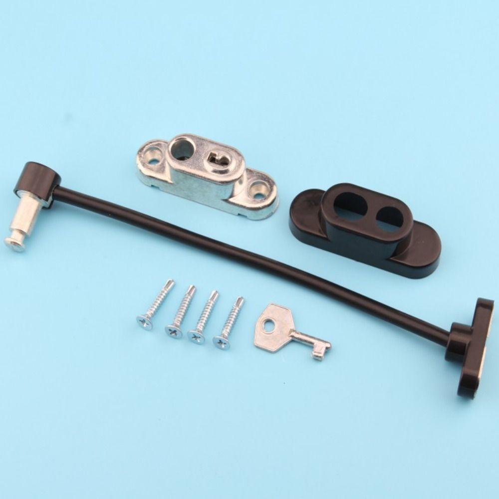 Metal Window Limiter Anti-theft Window Stopper Window Safety Lock Baby Protection