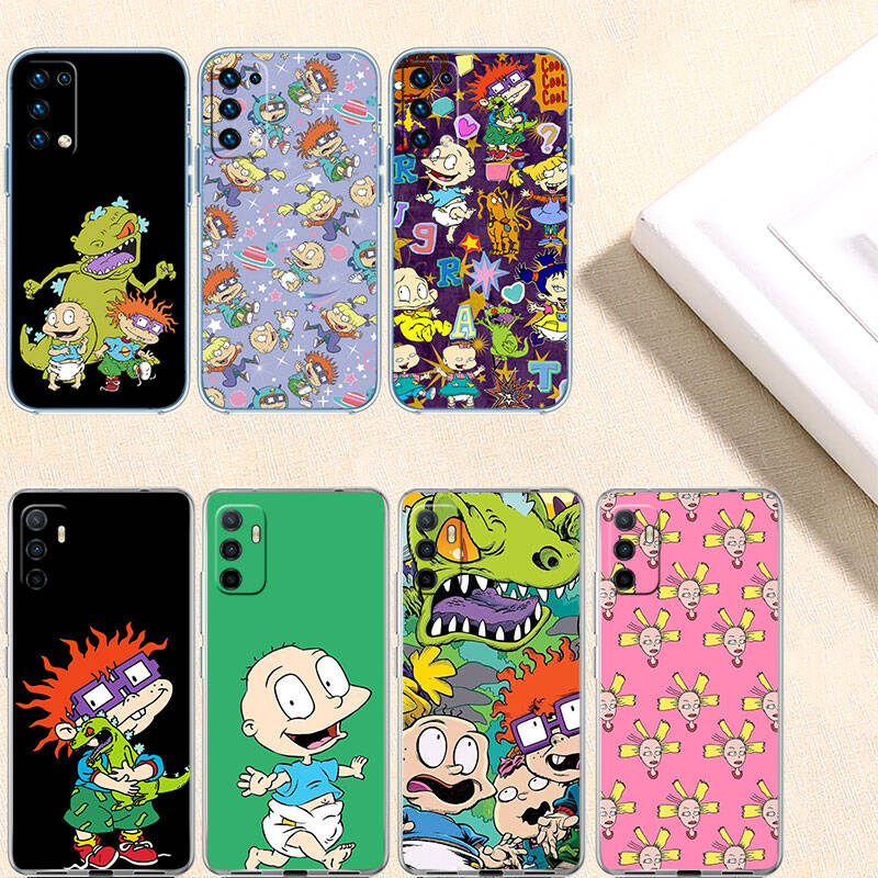 MH132 Rugrats Phone Case for Motorola Edge 20 30 S30 40 50 Fusion Lite Plus Pro Neo Ultra One Power Action Macro Hyper Vision Zoom