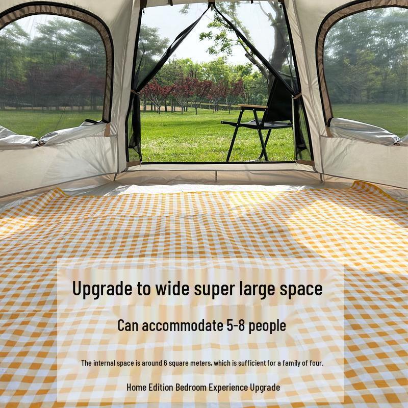 Портативный автоматический шестиугольный набор для кемпинга