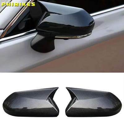For Toyota Camry 2018 2019 2020 2026 2026 Accessories Carbon Fiber Look Rearview Mirror Cover Trim Caps