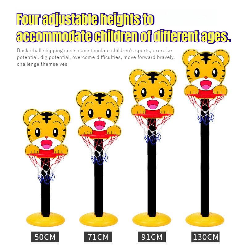 Kids Adjustable Height for Youngsters' Basketball Hoop Set with Durable Ball & Pump - Indoor/Outdoor Sport Play, Gift Birthday