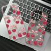 Kirsch Schleife Handyhülle Für IPhone 11Pro 13 15 Plus 14 12 16 17 Pro Max Hülle 17Air Silikon Weich Klar Stoßfest Hülle Schale