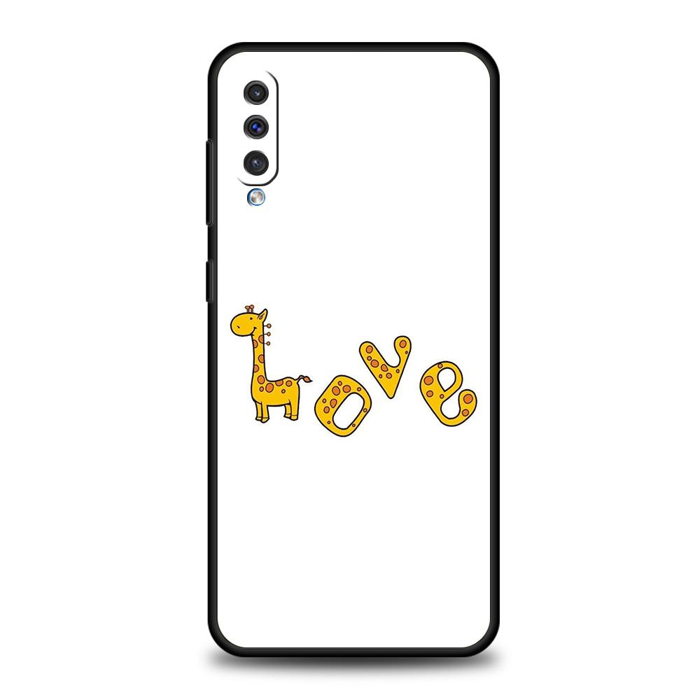 giraffe illustration Phone Case For Samsung A56 A36 A26 A24 A16 A14 A12 A32 A50 A70 A20E A22 A40 A34 A54 A42 A52 5G A06 Cover