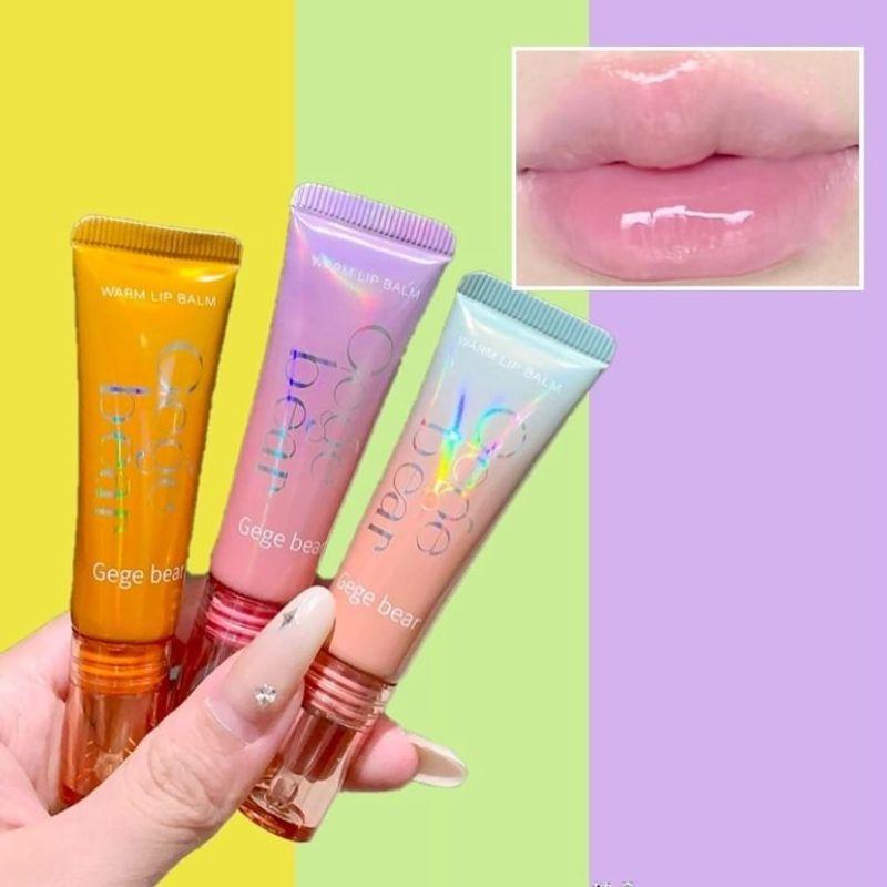 Gege Bear - Fruit Extract Color-changing Lip Balm - 3 Colors