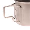 Tazza da campeggio Tazza in titanio Stoviglie da turista Utensili da picnic Attrezzatura da cucina per esterni Attrezzatura da cucina da viaggio Escursionismo