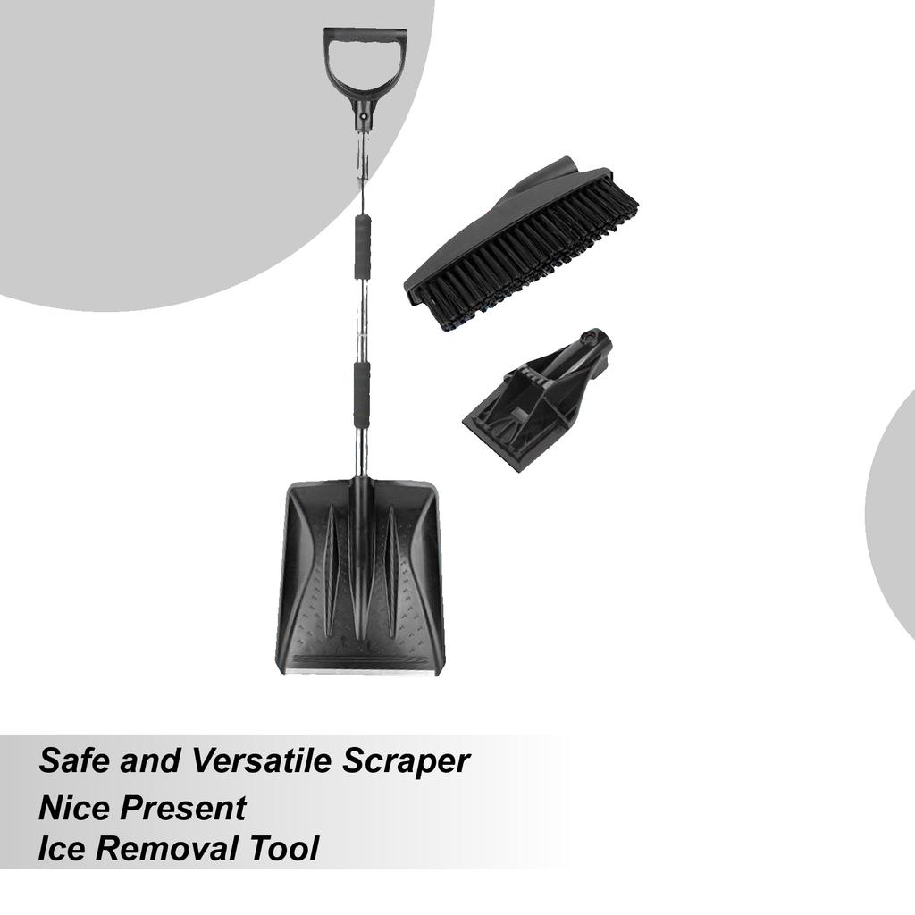 Snow Brush For Car Winter Snow Removal Tool For Auto Windshield Winter Automotive Cleaning Tool For Driveway Window Roof Truck