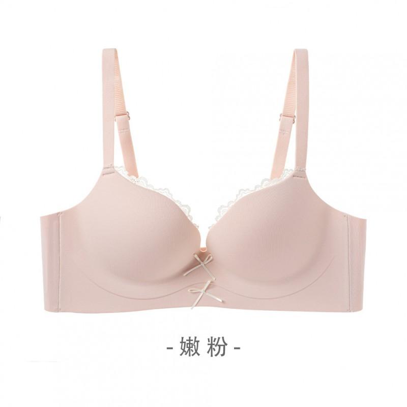 Soft Lace Push Up Bra Thick Padded Non-Empty Cup Lingerie Women