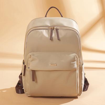 Oxford Cloth Backpack Large Capacity Female Commuter Business Computer Backpack Simple Leisure Student Bag