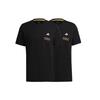 adidas Pocket Tee M Embroidered Sports Short Sleeve Black Men's GT5306
