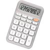 Calculator 12 Digit Handheld Pocket Calculator Note Pad Calculator for Students Office Green